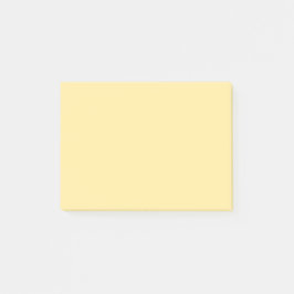 Notas Post-it® Canario claro simple 4" x 3"