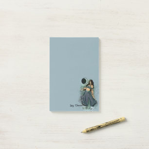 Notas Post-it® Cáncer Belly Zodiac MoonChild Goddess