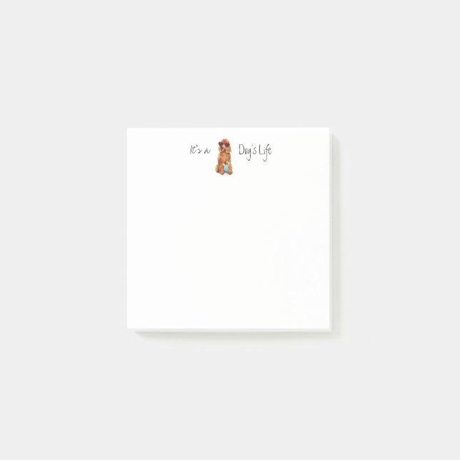 Notas Post-it® Cangrejo de verano (Anverso)