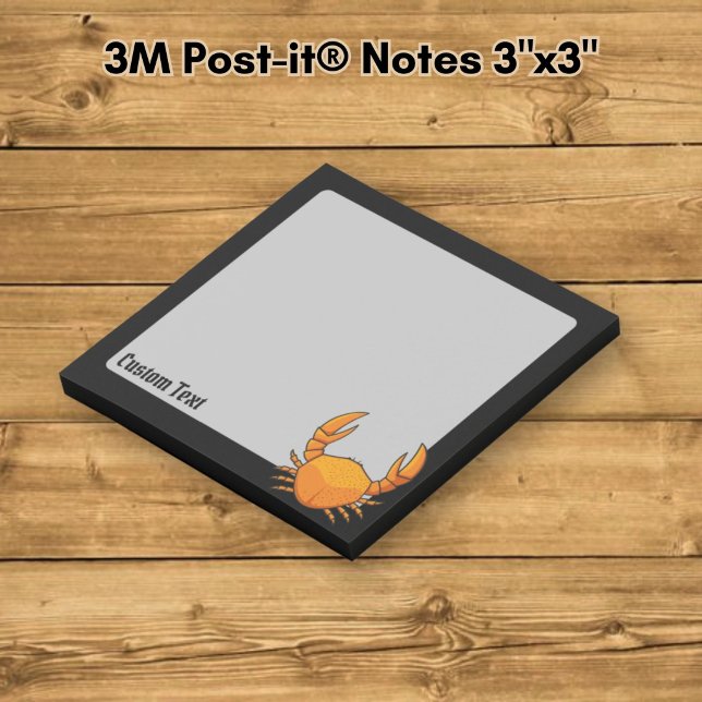Notas Post-it® Cangrejo Naranja (Subido por el creador)