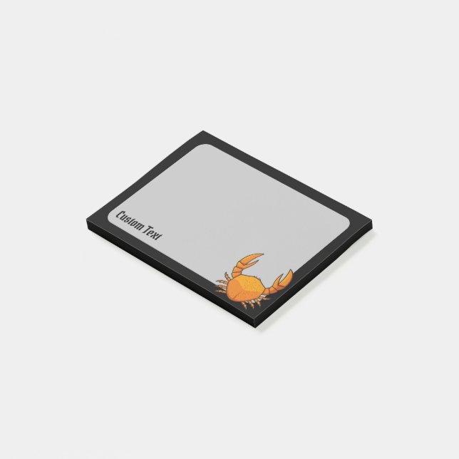 Notas Post-it® Cangrejo naranja (En perspectiva)
