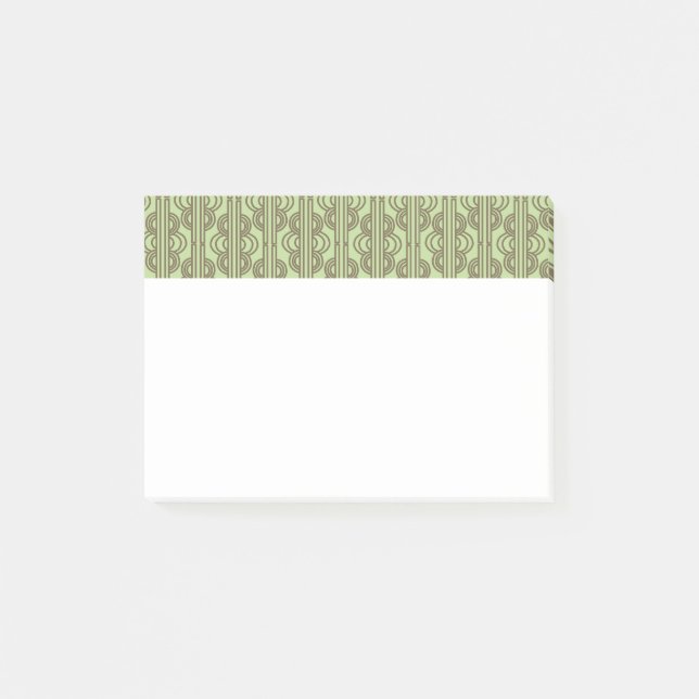 Notas Post-it® Cañones de ovario verdes (Anverso)