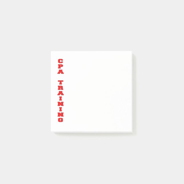 Notas Post-it® Capacitación CPA (Anverso)