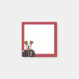 Notas Post-it® Capitán Jack Russell