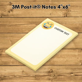 Notas Post-it® Cara Con Lágrimas De Alegría