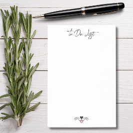 Notas Post-it® Cara de perro y nombre personalizado, sencillo per