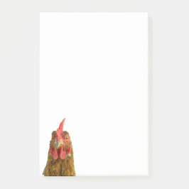 Notas Post-it® Cara divertida de pollo