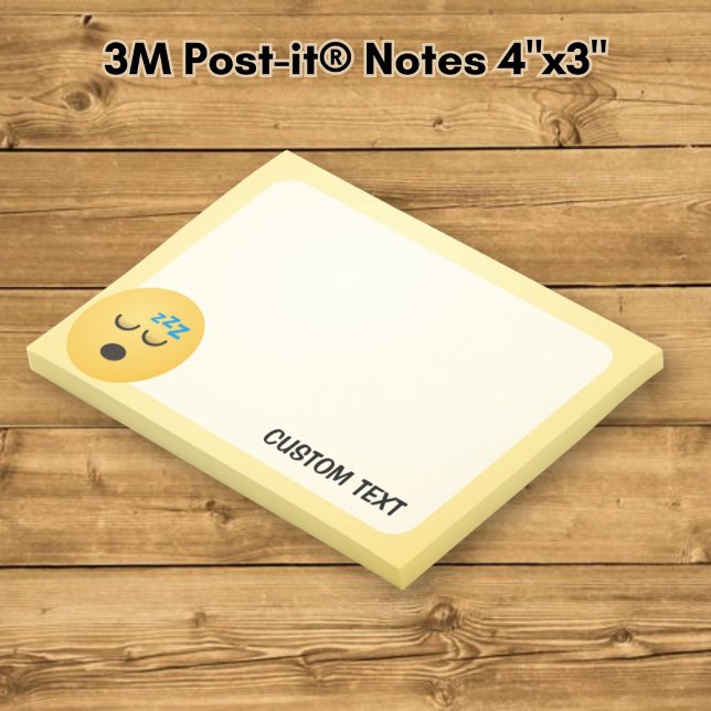 Notas Post-it® Cara Durmiendo (Subido por el creador)