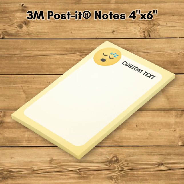 Notas Post-it® Cara Durmiendo (Subido por el creador)