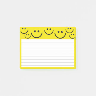 Notas Post-it® Cara feliz