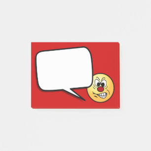 Notas Post-it® Cara frustrada Grumpey