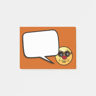 Notas Post-it® Cara Grumpey del inconformista