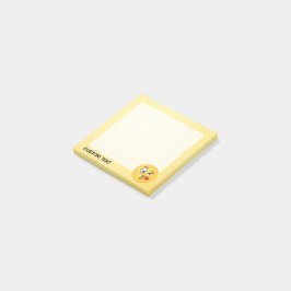 Notas Post-it® Cara lanzando un beso