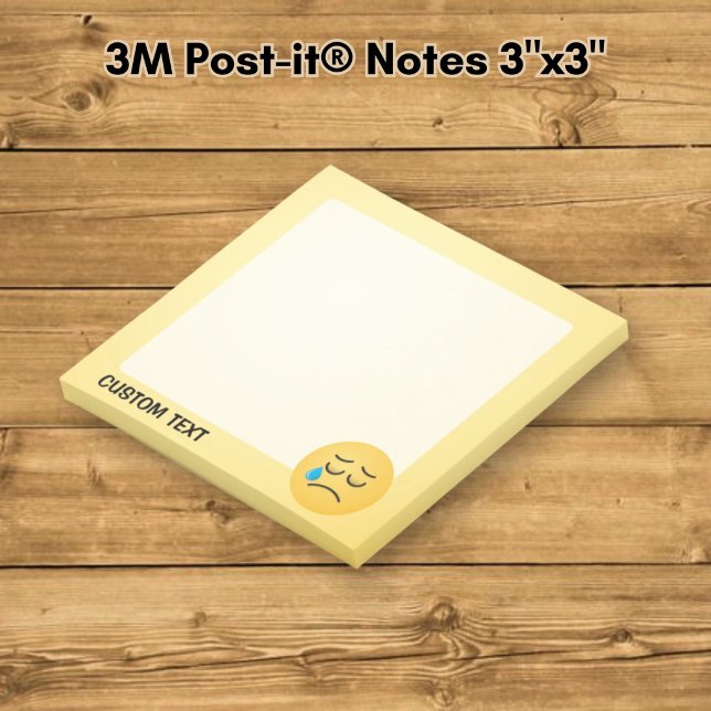 Notas Post-it® Cara Llorando (Subido por el creador)