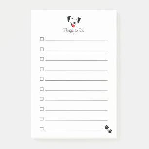 Notas Post-it® Cara negra del laboratorio