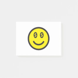 Notas Post-it® Cara sonriente de $$