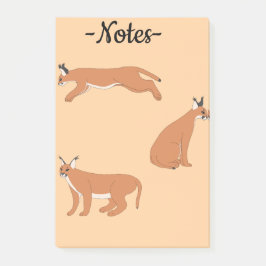 Notas Post-it® Caracals