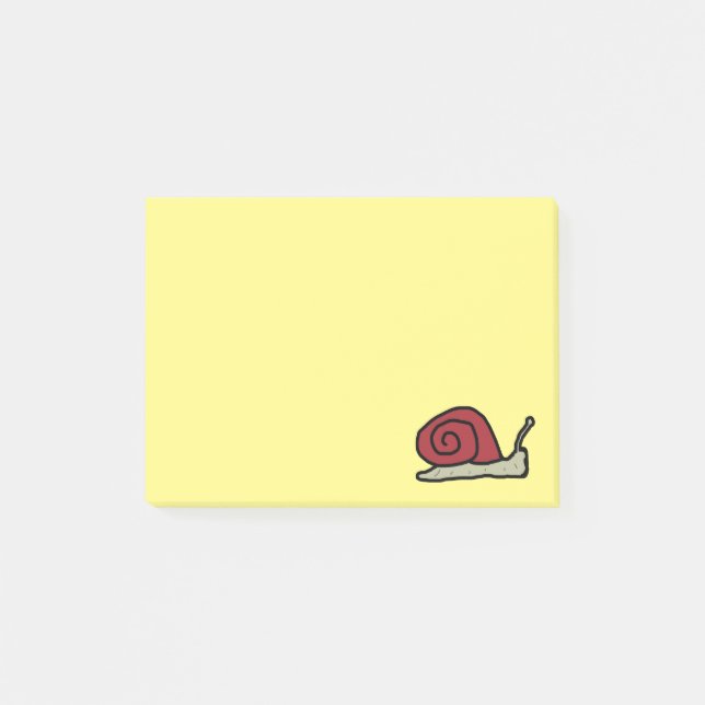 Notas Post-it® Caracol (Anverso)