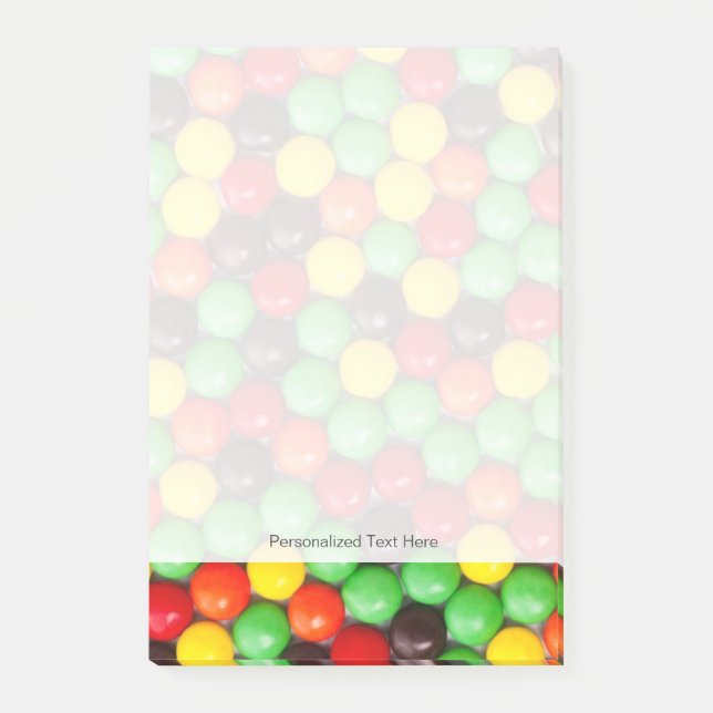 Notas Post-it® Caramelos coloridos (Anverso)