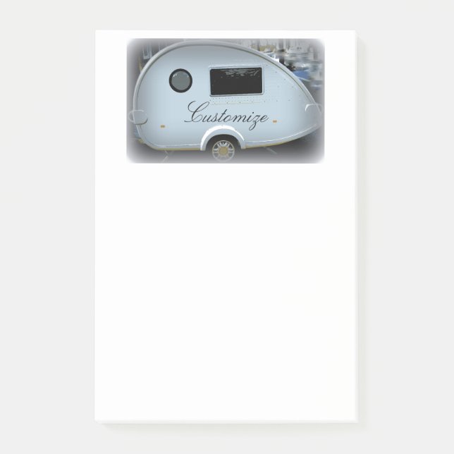 Notas Post-it® Caravana aerodinámica del gitano del remolque de (Anverso)