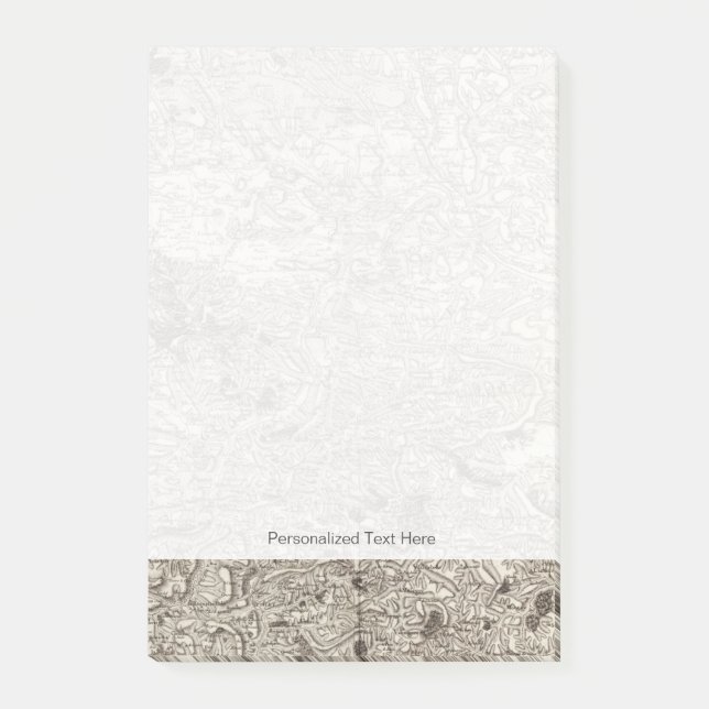 Notas Post-it® Carcasona (Anverso)