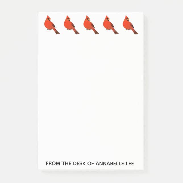 Notas Post-it® Cardenales (Anverso)