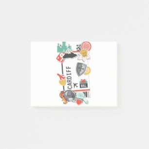 NOTAS POST-IT® CARDIFF GALES
