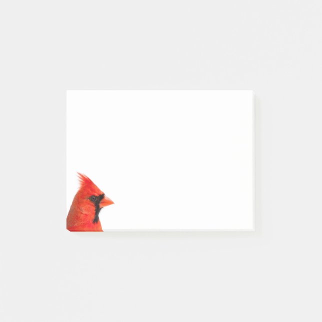 Notas Post-it® Cardinal Bird (Anverso)