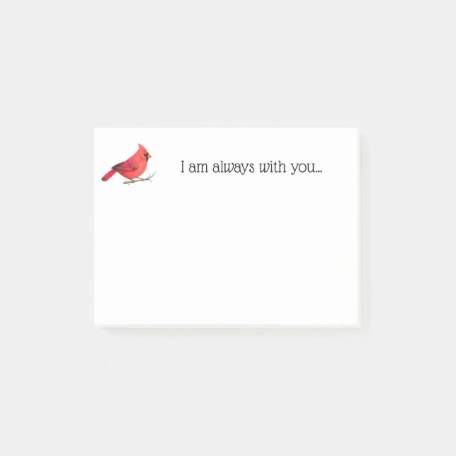 Notas Post-it® Cardinal Post-It (Anverso)