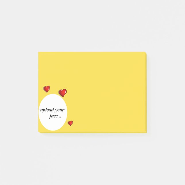 Notas Post-it® Cargar tu foto (Anverso)