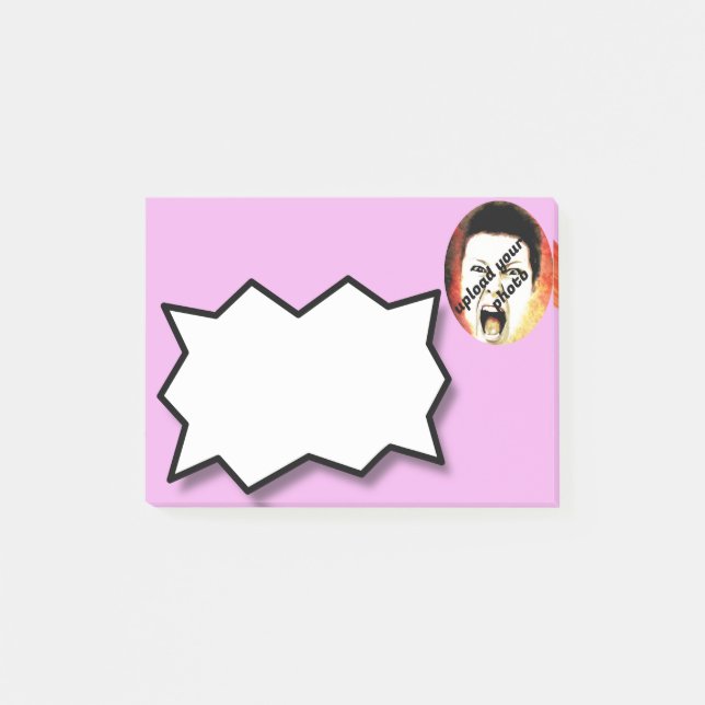 Notas Post-it® Cargar tu foto, personalizable (Anverso)