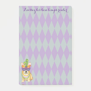 Notas Post-it® Carnaval Frenchie