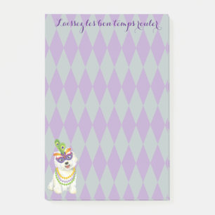 Notas Post-it® Carnaval Westie
