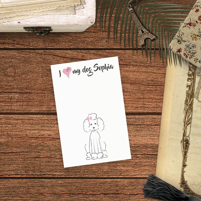 Notas Post-it® Carne de perro rosa cúrcuma personalizada (Subido por el creador)