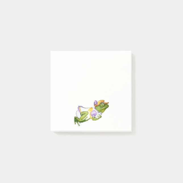 Notas Post-it® Carousel Animal Frog Photo 3x3 Notes (Anverso)