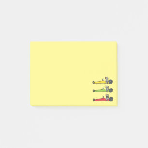 Notas Post-it® Carreras de arrastre