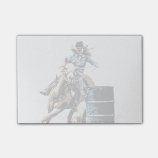 Notas Post-it® Carreras del barril