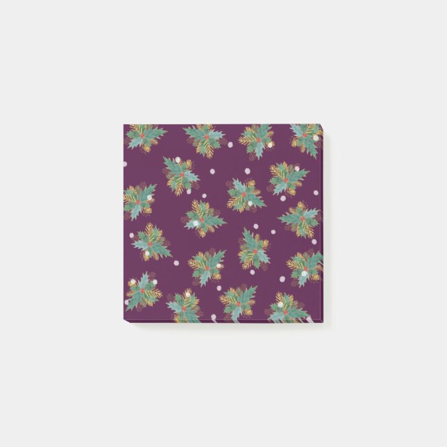 Notas Post-it® Cartas de Navidades de arte (Anverso)