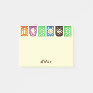 Notas Post-it® Cartel mexicano Picado DIY Your Name Post-it Notes