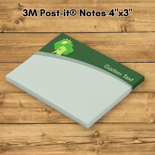 Notas Post-it® Casa Verde (Subido por el creador)