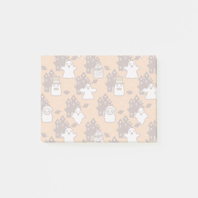 Notas Post-it® Casas encantadas de Halloween (Anverso)