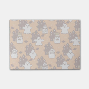 Notas Post-it® Casas encantadas de Halloween