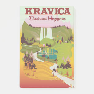 Notas Post-it® Cascadas de Kravica Bosnia y Herzegovina