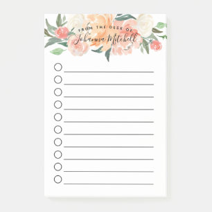 Notas Post-it® Casilla de verificación Personalizar la lista de f