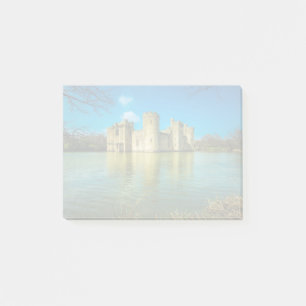 Notas Post-it® Castillo de Bodiam en Sussex Oriental, Inglaterra