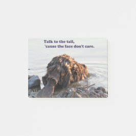 Notas Post-it® Castor divertido