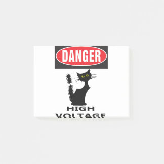 NOTAS POST-IT® CAT DEL ALTO VOLTAJE