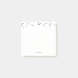 Notas Post-it® Cat Line Art Notes