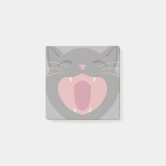 Notas Post-it® Cat Nom Gray