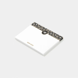 Notas Post-it® Cat Paisley